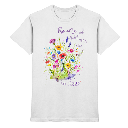 Muttertagsgeschenk - Blumen mit  Spruch - Premium Shirt
