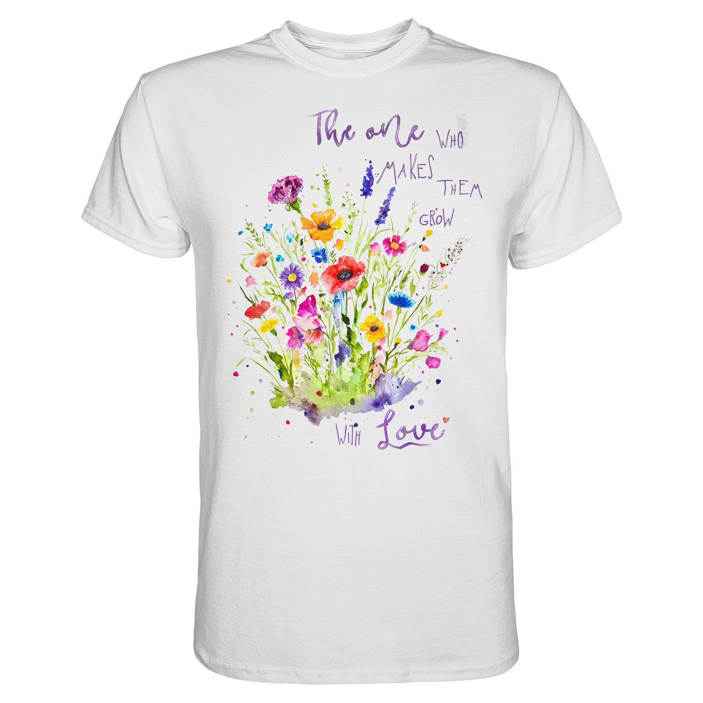 Muttertagsgeschenk - Blumen mit  Spruch - Premium Shirt