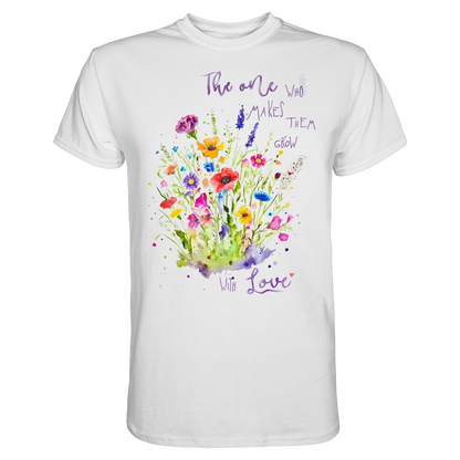 Muttertagsgeschenk - Blumen mit  Spruch - Premium Shirt