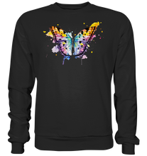 Lade das Bild in den Galerie-Viewer, Bunter Schmetterling - Premium Sweatshirt
