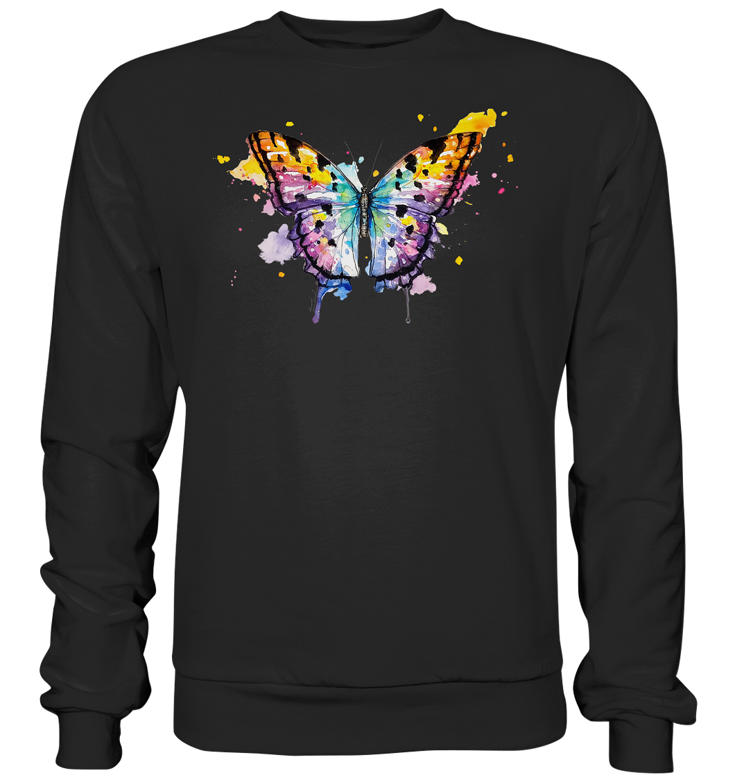 Bunter Schmetterling - Premium Sweatshirt