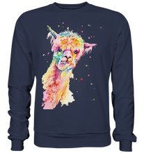 Lade das Bild in den Galerie-Viewer, Lustiges Alpaka - Premium Sweatshirt
