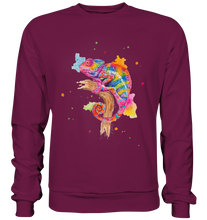 Lade das Bild in den Galerie-Viewer, Buntes Chamäleon  - Premium Sweatshirt
