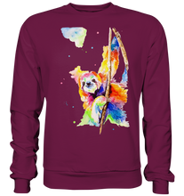 Lade das Bild in den Galerie-Viewer, Buntes Faultier - Premium Sweatshirt

