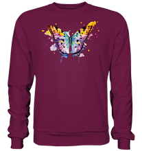 Lade das Bild in den Galerie-Viewer, Bunter Schmetterling - Premium Sweatshirt
