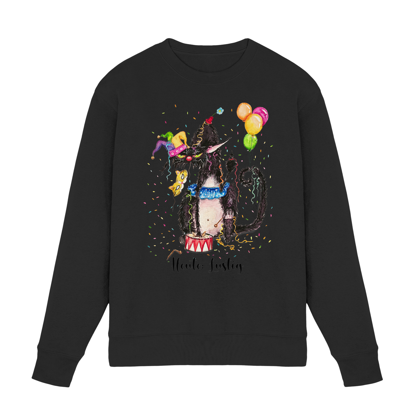 Lustige F*U-Cat  - Premium Sweatshirt