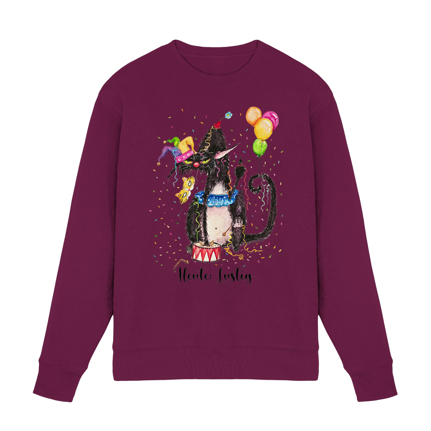 Lustige F*U-Cat  - Premium Sweatshirt