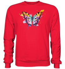 Lade das Bild in den Galerie-Viewer, Bunter Schmetterling - Premium Sweatshirt

