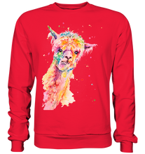 Lade das Bild in den Galerie-Viewer, Lustiges Alpaka - Premium Sweatshirt
