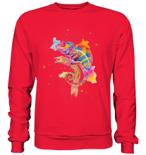 Lade das Bild in den Galerie-Viewer, Buntes Chamäleon  - Premium Sweatshirt
