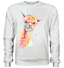 Lade das Bild in den Galerie-Viewer, Lustiges Alpaka - Premium Sweatshirt

