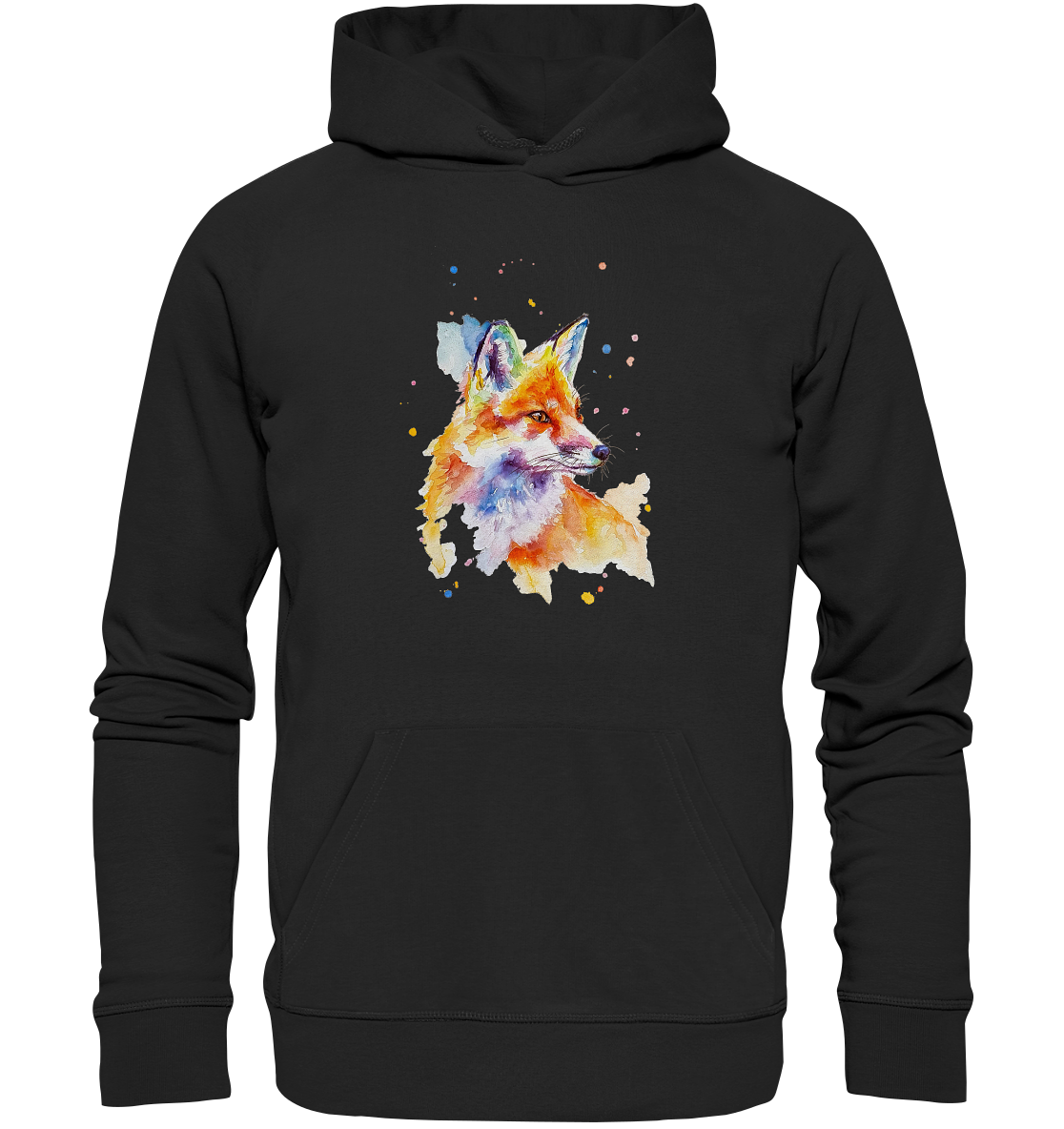 Bunter Fuchs - Premium Unisex Hoodie