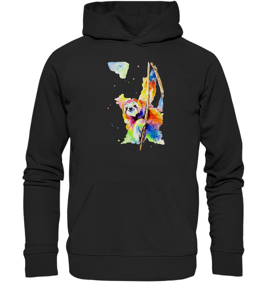 Buntes Faultier - Premium Unisex Hoodie