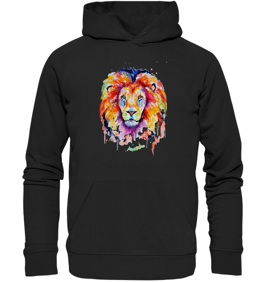 Bunter Löwe - Premium Unisex Hoodie