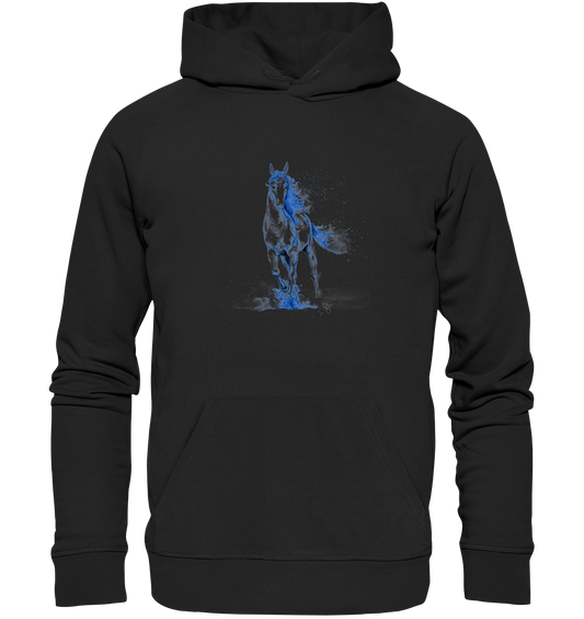 Blaues Einhorn - Premium Unisex Hoodie