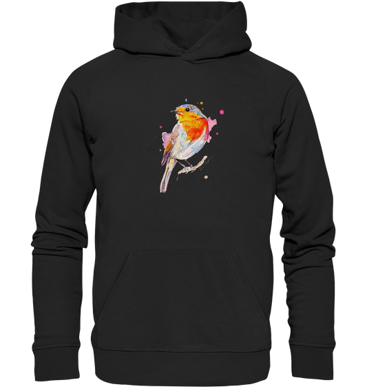 Buntes Rotkehlchen - Premium Unisex Hoodie