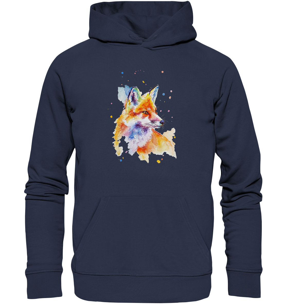 Bunter Fuchs - Premium Unisex Hoodie