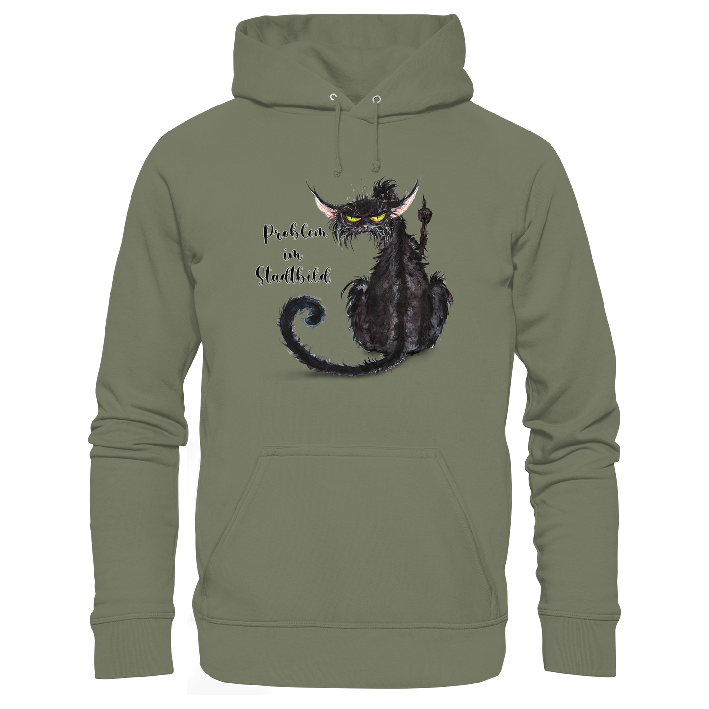 F*U-Cat - Problem im Stadtbild - Premium Unisex Hoodie