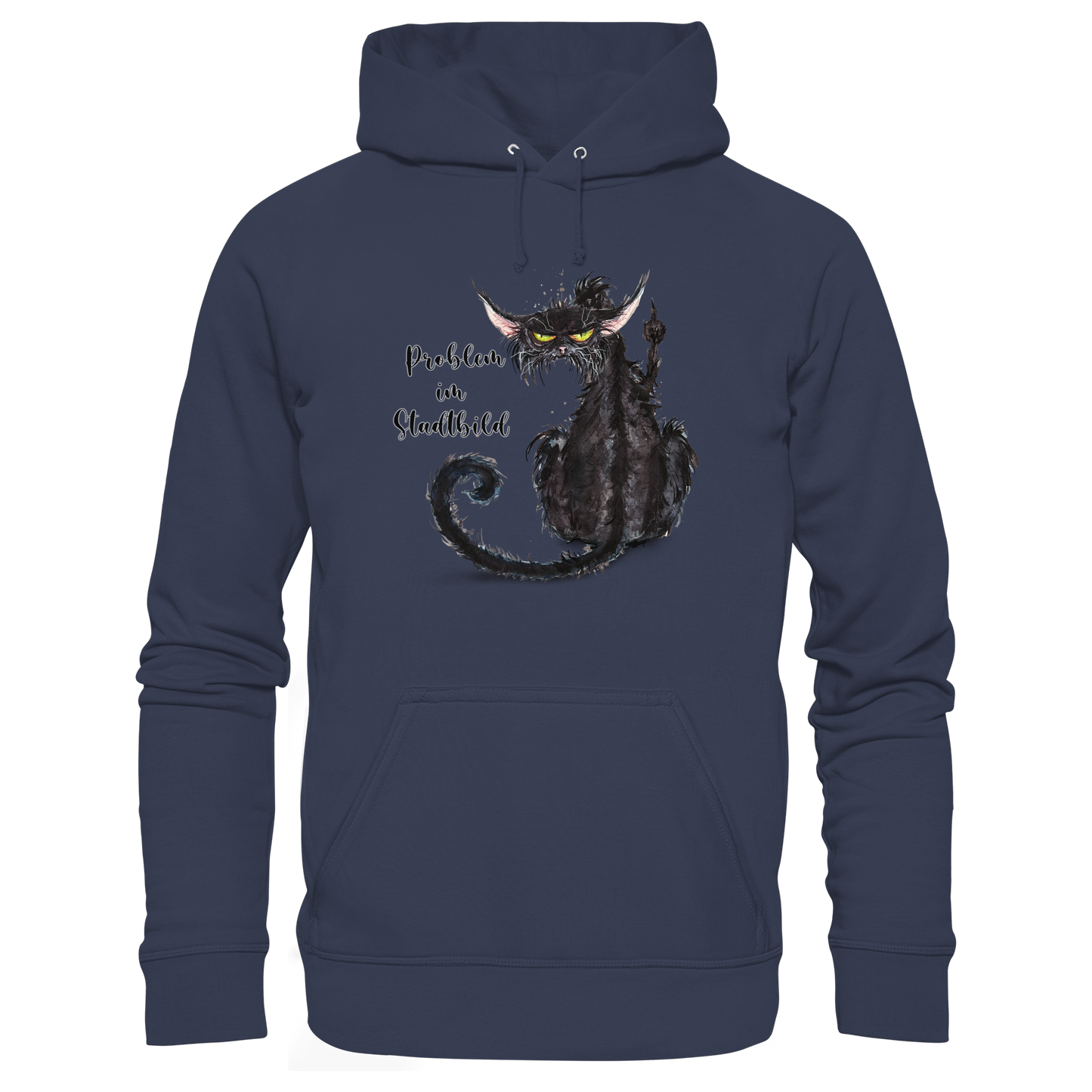 F*U-Cat - Problem im Stadtbild - Premium Unisex Hoodie