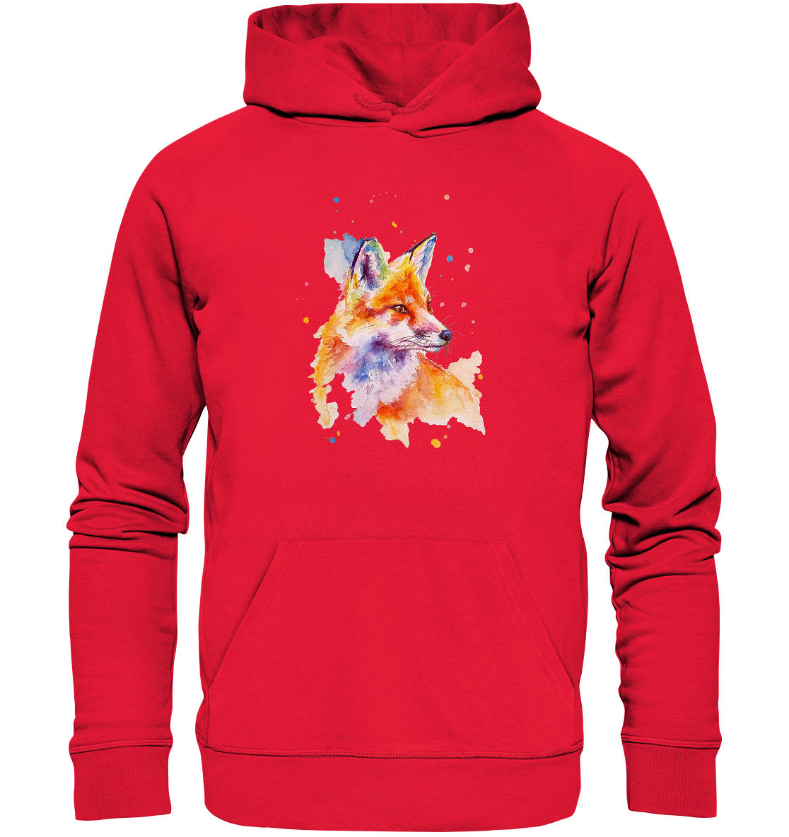 Bunter Fuchs - Premium Unisex Hoodie