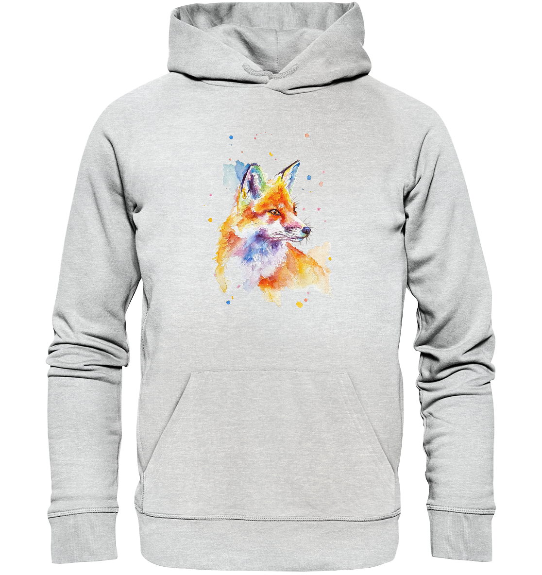 Bunter Fuchs - Premium Unisex Hoodie