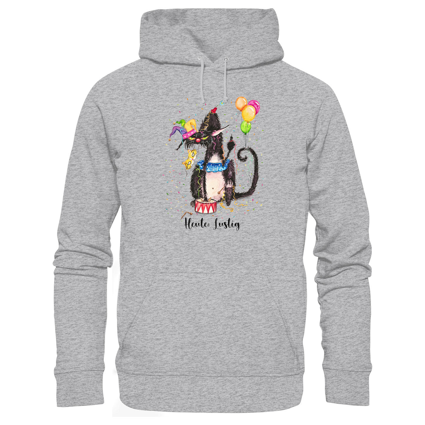 Lustige F*U-Cat  - Premium Unisex Hoodie