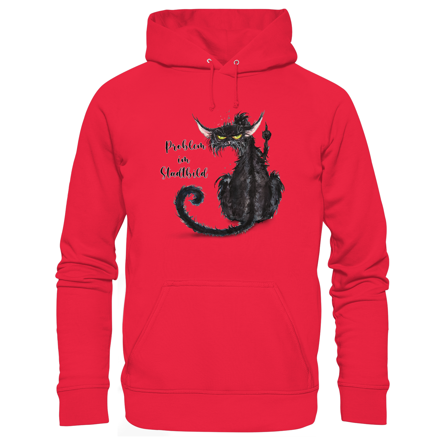 F*U-Cat - Problem im Stadtbild - Premium Unisex Hoodie