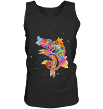 Lade das Bild in den Galerie-Viewer, Buntes Chamäleon  - Tank-Top
