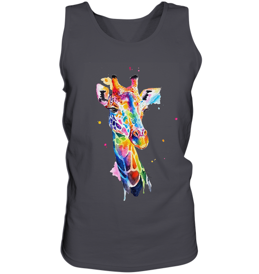 Motiv farbenfrohe Giraffe - Tank-Top