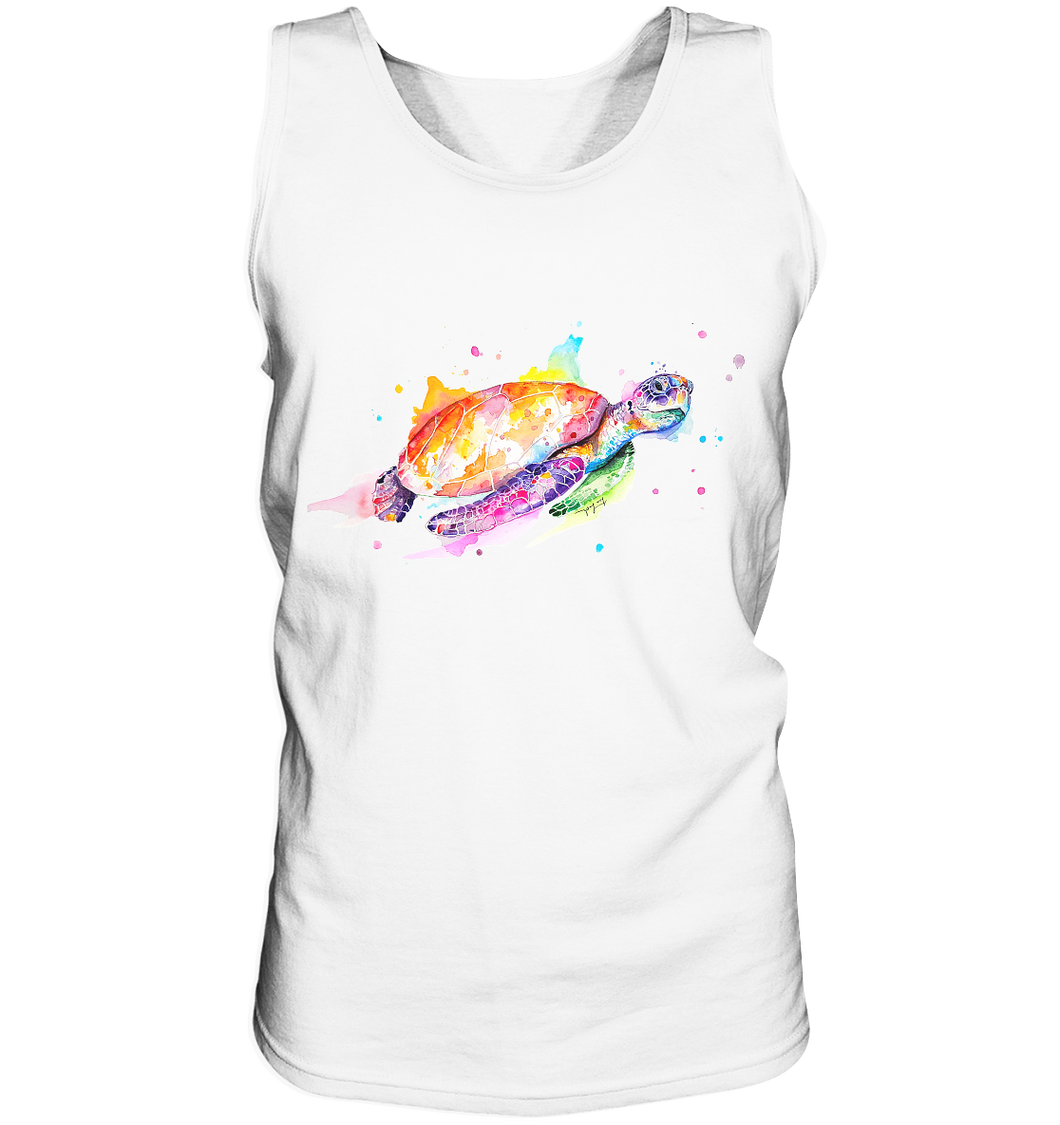 Bunte Meeresschildkröte - Tank-Top