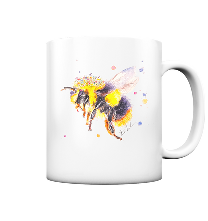 Trinkgefäße mit Hummel - Mila - Tasse matt