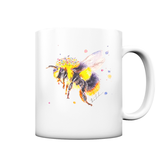 Trinkgefäße mit Hummel - Mila - Tasse matt