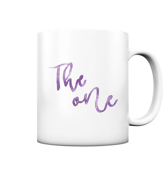 Muttertagsgeschenk - Blumen mit  Spruch- Vorne und hinten - Tasse matt