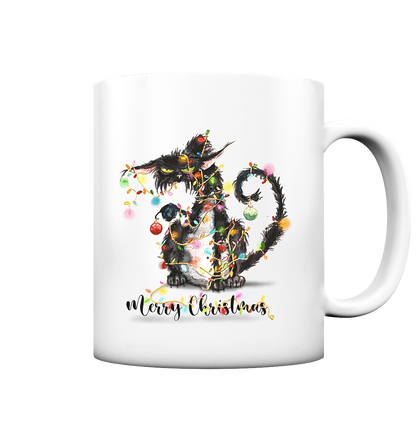 F*U-Cat - Merry Christmas - Tasse matt