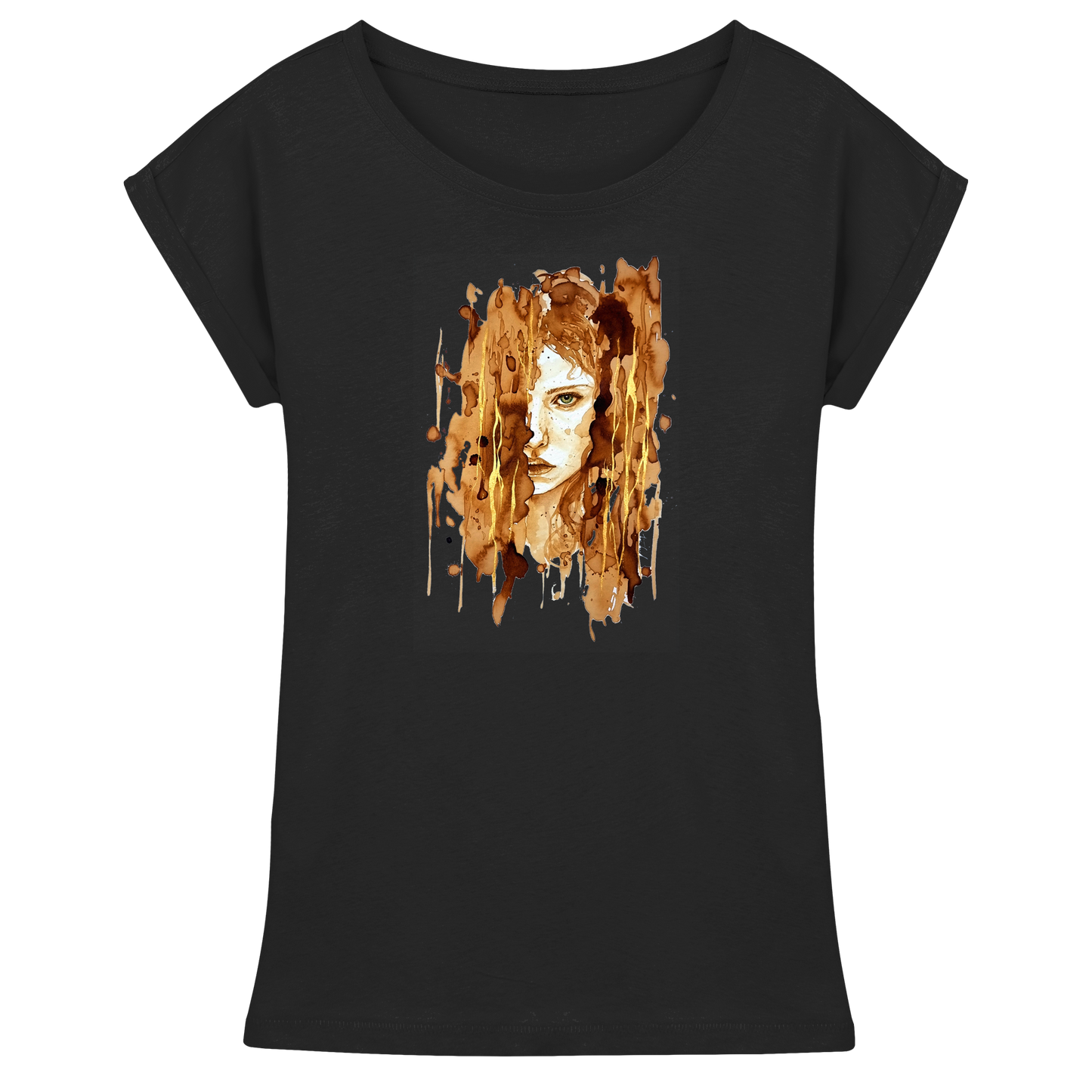 Fighter  - Womens Extended Shoulder T-Shirt