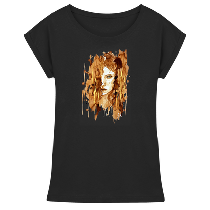 Fighter  - Womens Extended Shoulder T-Shirt