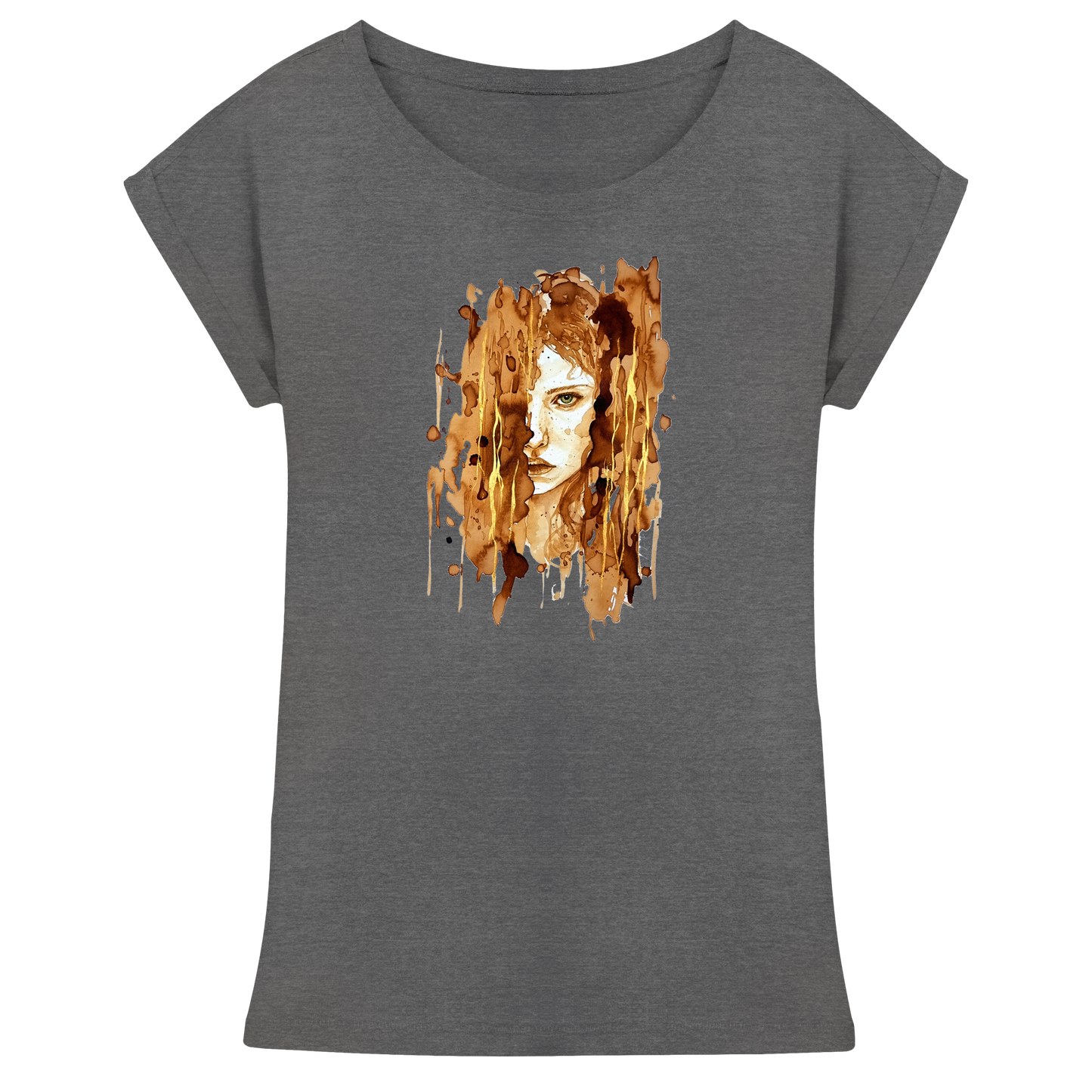 Fighter  - Womens Extended Shoulder T-Shirt