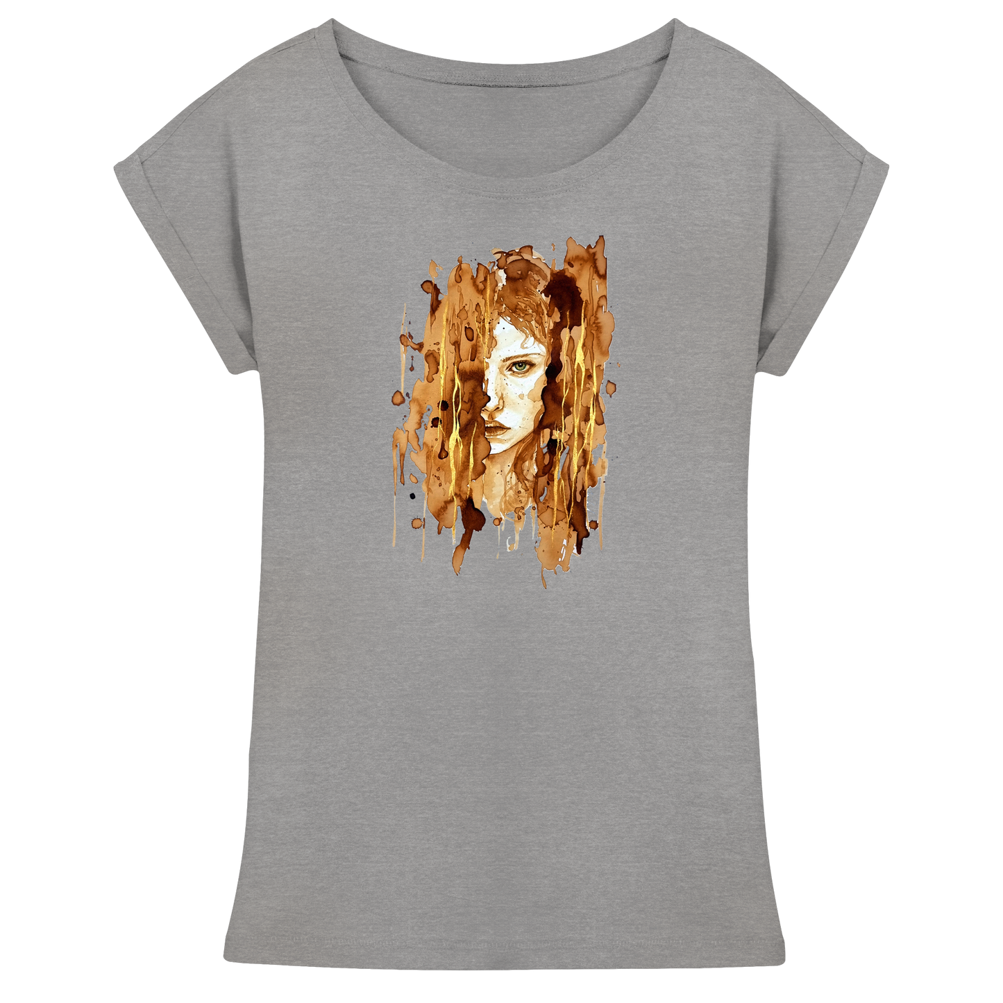 Fighter  - Womens Extended Shoulder T-Shirt