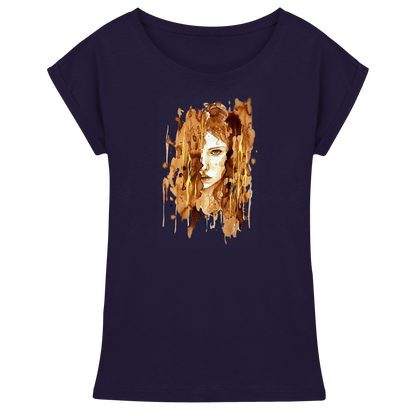 Fighter  - Womens Extended Shoulder T-Shirt