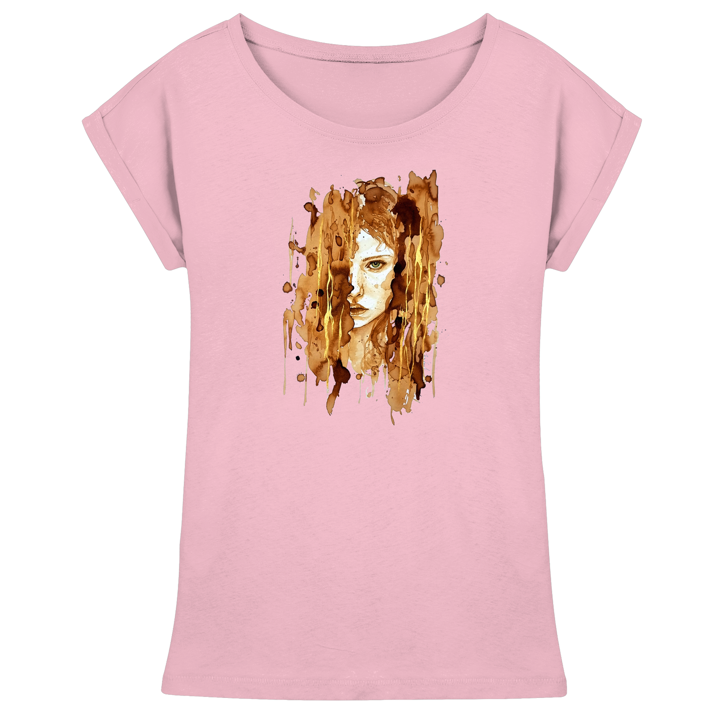 Fighter  - Womens Extended Shoulder T-Shirt