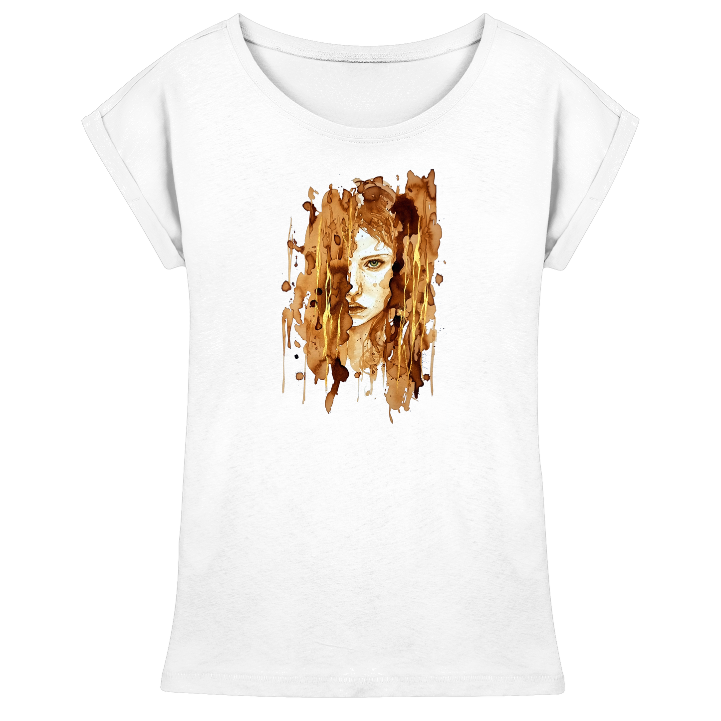 Fighter  - Womens Extended Shoulder T-Shirt