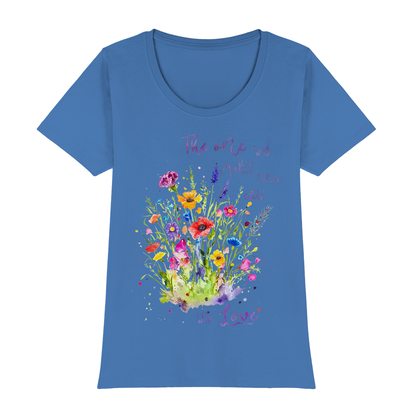 Muttertagsgeschenk - Blumen mit  Spruch - Womens Premium Classic T-Shirt