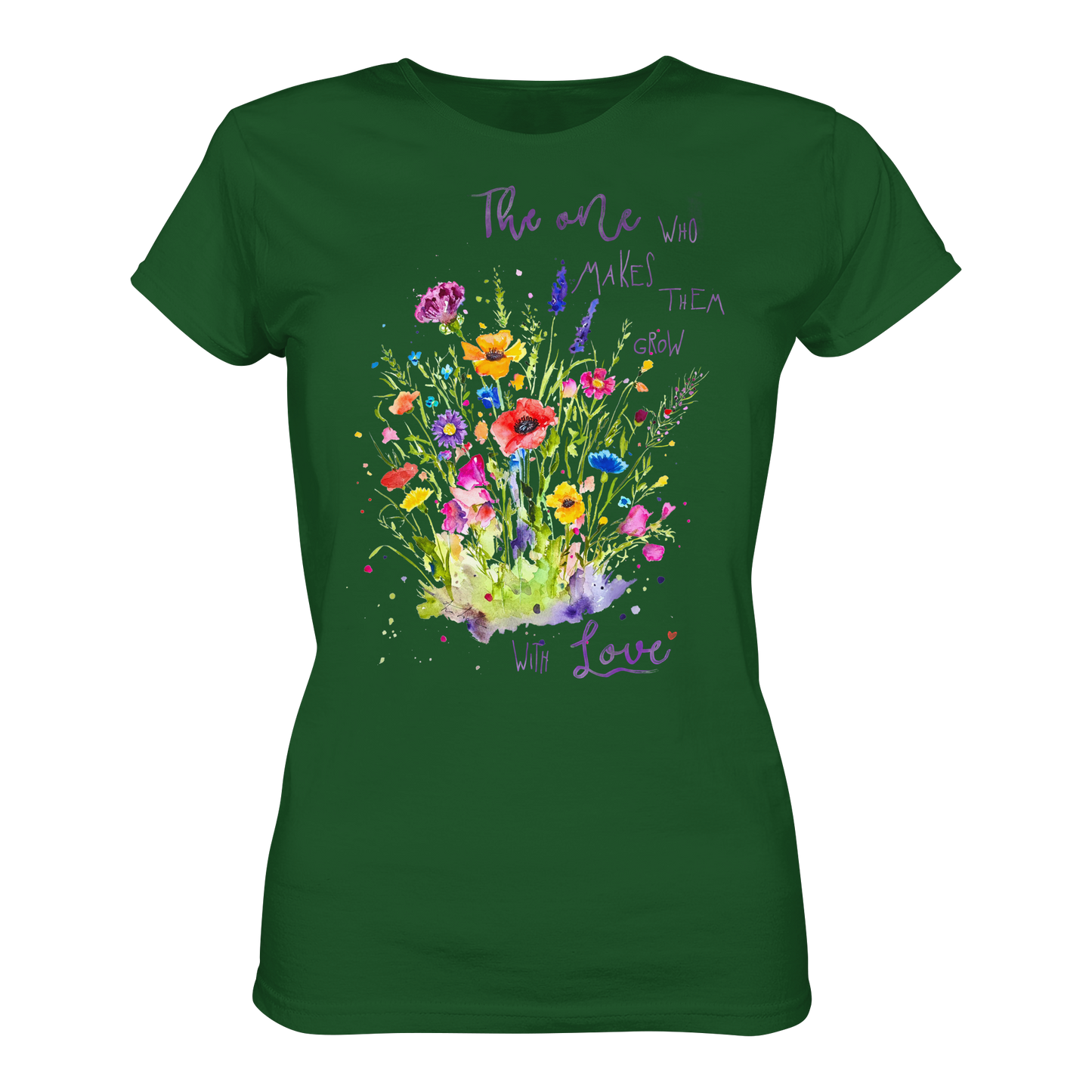 Muttertagsgeschenk - Blumen mit  Spruch - Womens Premium Classic T-Shirt