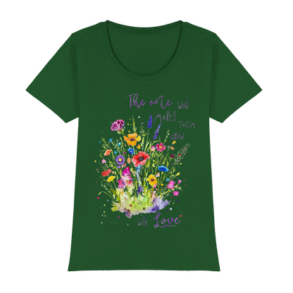 Muttertagsgeschenk - Blumen mit  Spruch - Womens Premium Classic T-Shirt