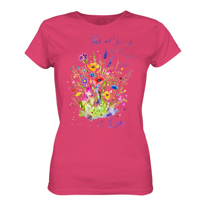 Muttertagsgeschenk - Blumen mit  Spruch - Womens Premium Classic T-Shirt