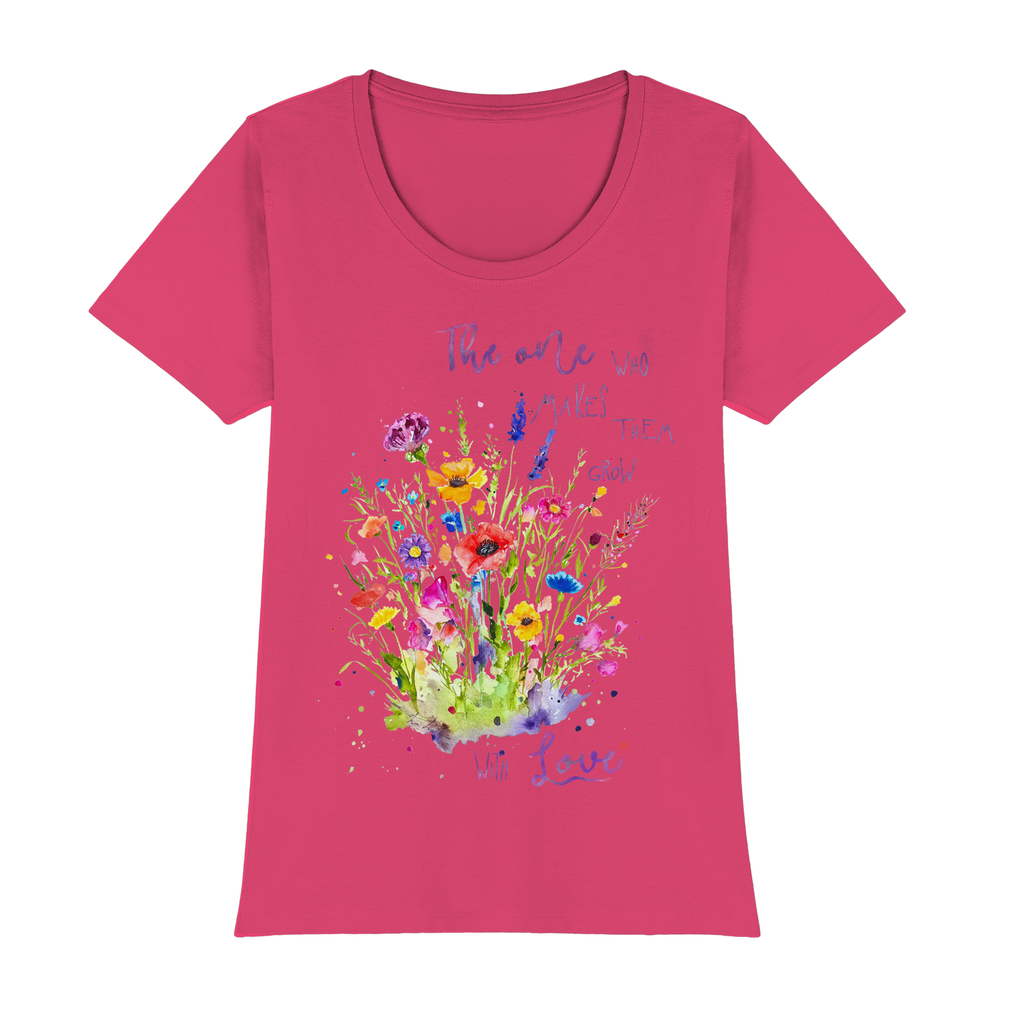 Muttertagsgeschenk - Blumen mit  Spruch - Womens Premium Classic T-Shirt
