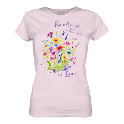 Muttertagsgeschenk - Blumen mit  Spruch - Womens Premium Classic T-Shirt