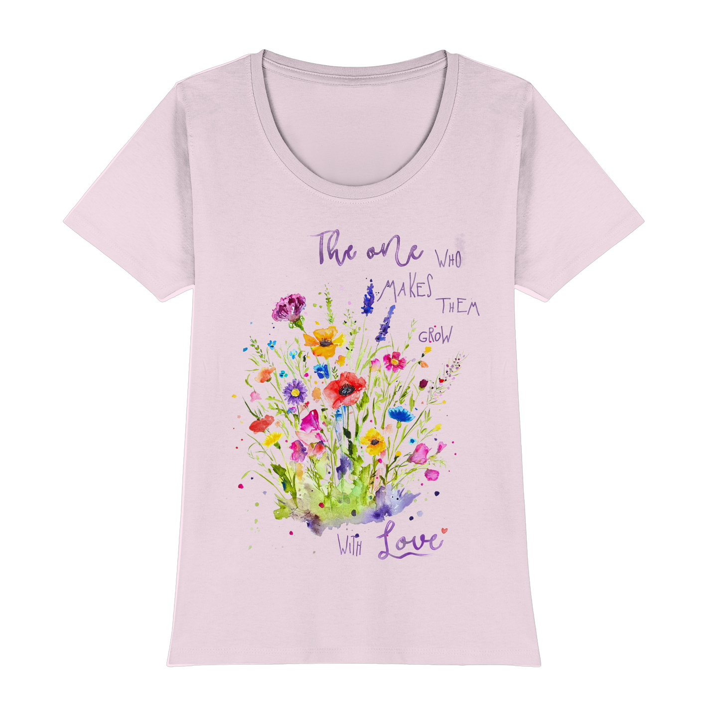 Muttertagsgeschenk - Blumen mit  Spruch - Womens Premium Classic T-Shirt