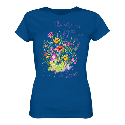 Muttertagsgeschenk - Blumen mit  Spruch - Womens Premium Classic T-Shirt