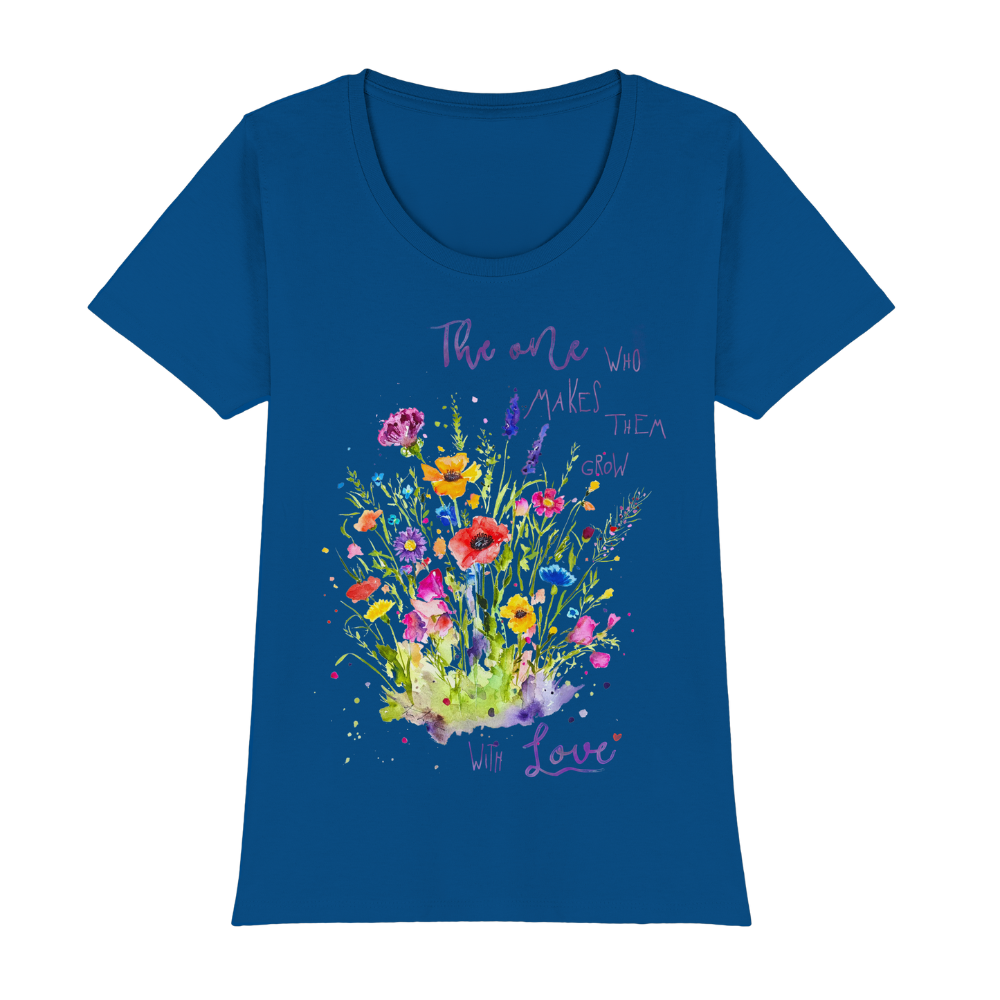 Muttertagsgeschenk - Blumen mit  Spruch - Womens Premium Classic T-Shirt